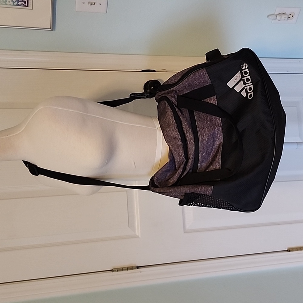 Adidas Pink-lined Gym Bag
